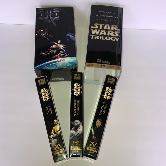 Vintage! Rare! Star Wars Trilogy VHS Box Set, 2000 Lucasfilm LTD - Picture 4 of 15